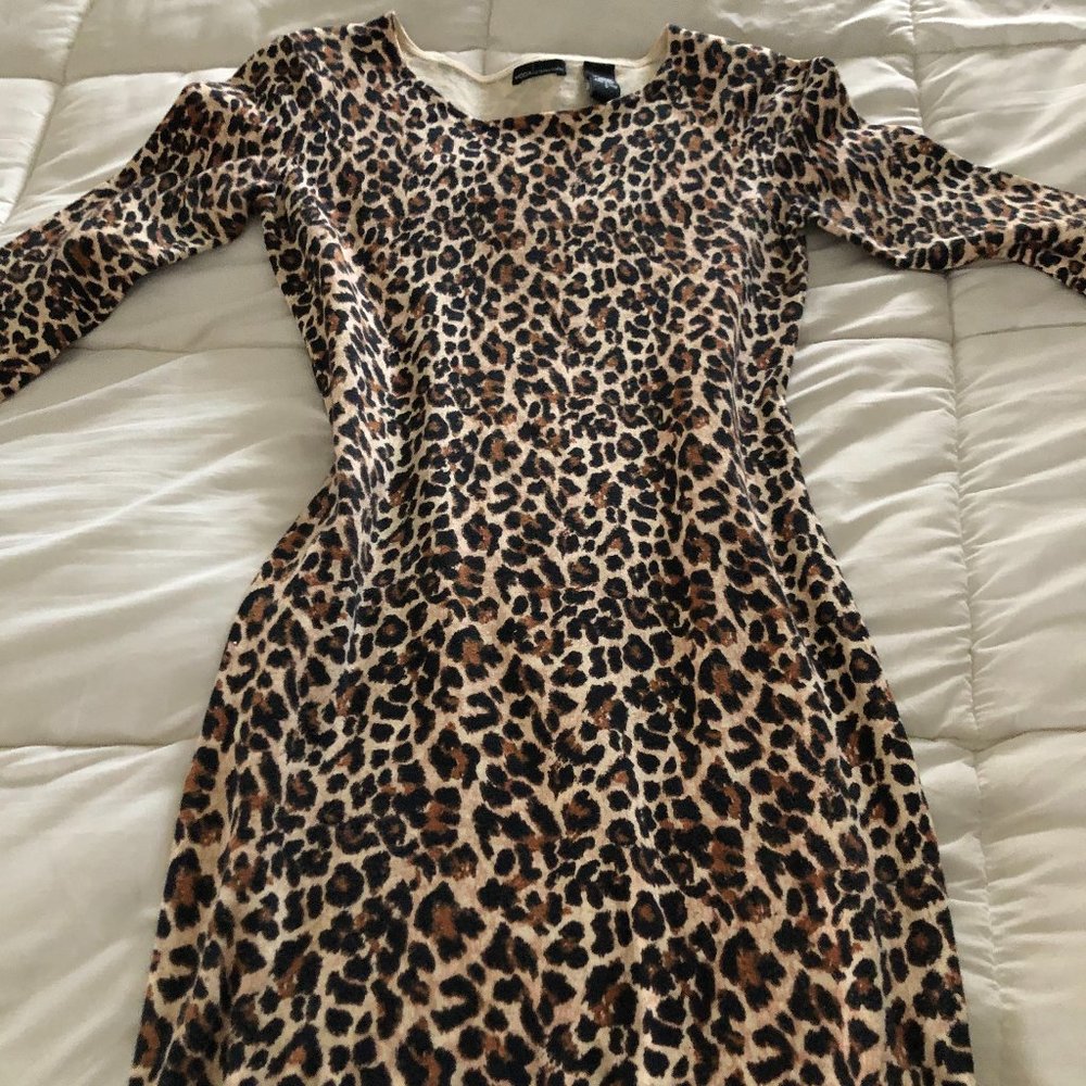 Leopard print dress